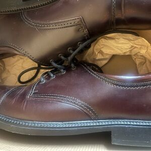 Dockers Men's Gordon Cap Toe Oxford Cordovan Leather Dress Shoes, Size 13, Brown